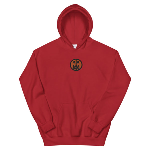 Orange MSTR Face (Embroidered Stitched)  Hoodie 10