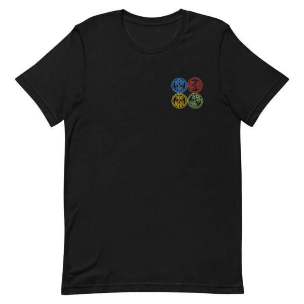 Four Corners Embroidered T-Shirt 1